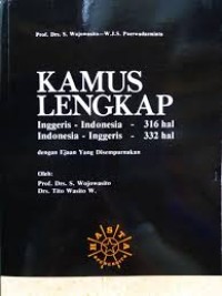 Image of Kamus Lengkap Inggeris-Indonesia-316 hal, Indonesia-Inggeris-332 hal