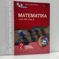 Image of Matematika Untuk SMA Jilid 2 Kelas XI Progam Ilmu Sosial