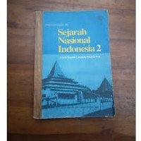 Image of Sejarah Nasional indonesia2 Untuk Sekolah Lanjutan Tingkat Atas